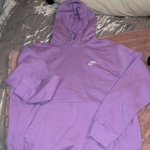 Lilac Nike Hoodie